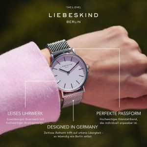 Liebeskind Berlin Damen Armbanduhr Silber