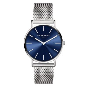 Liebeskind Berlin Damen Armbanduhr Silber-blau