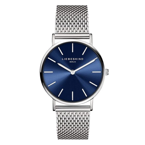 Liebeskind Berlin Damen Armbanduhr Silber-blau