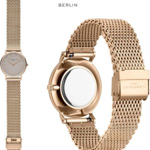 Liebeskind Berlin Damen Armbanduhr Roségold/ Greige