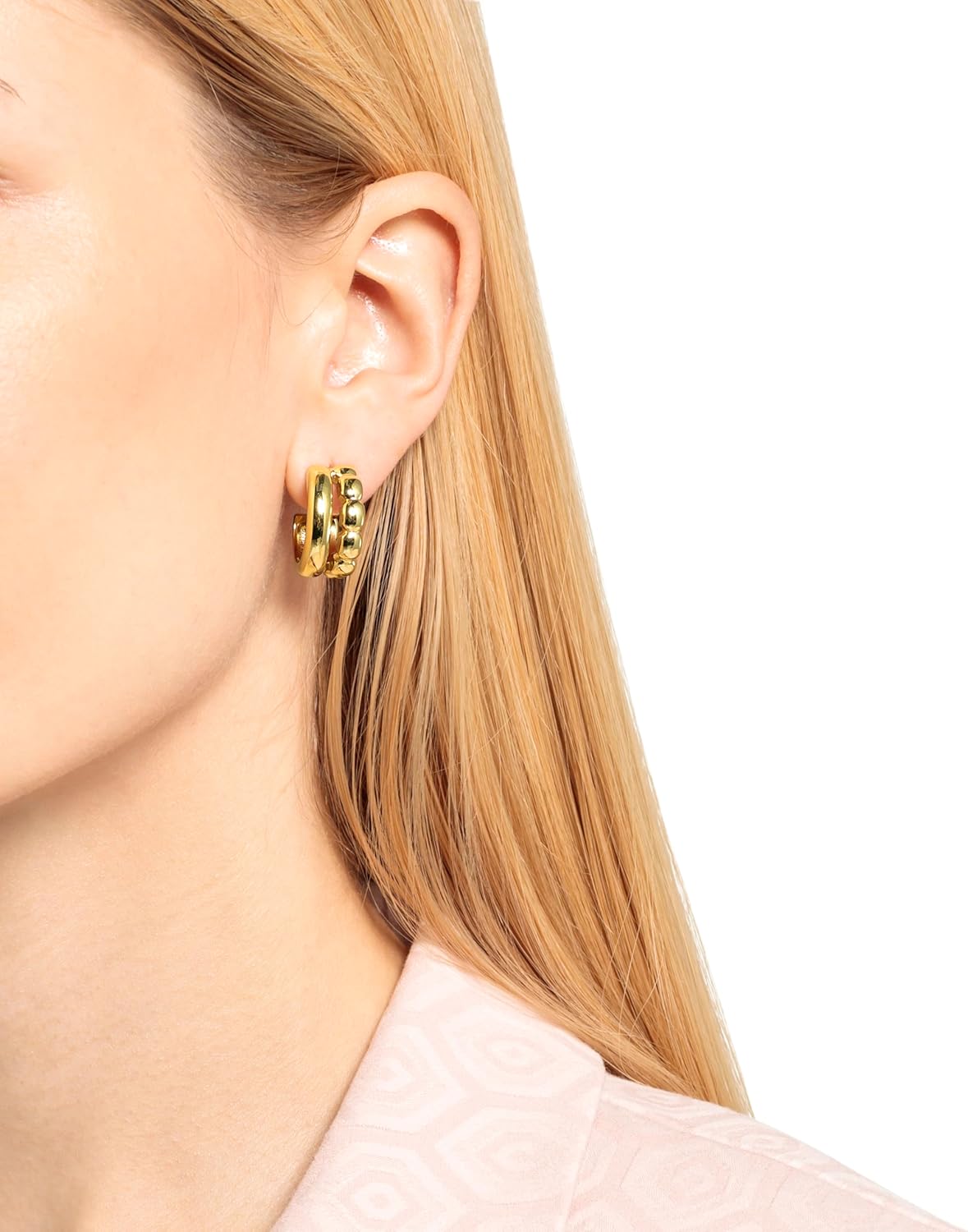 JOOP! Creolen aus Edelstahl für Damen, Ohrschmuck, Gold, Silber, Kommt in Schmuck Geschenk Box, Geschenkidee