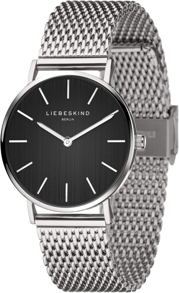 Liebeskind Berlin Damen Armbanduhr Silber/Schwarz