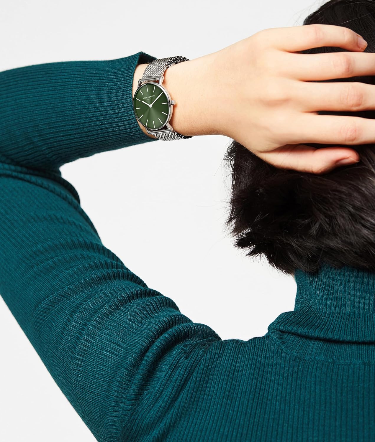 Liebeskind Berlin Damen Armbanduhr Silber-grün