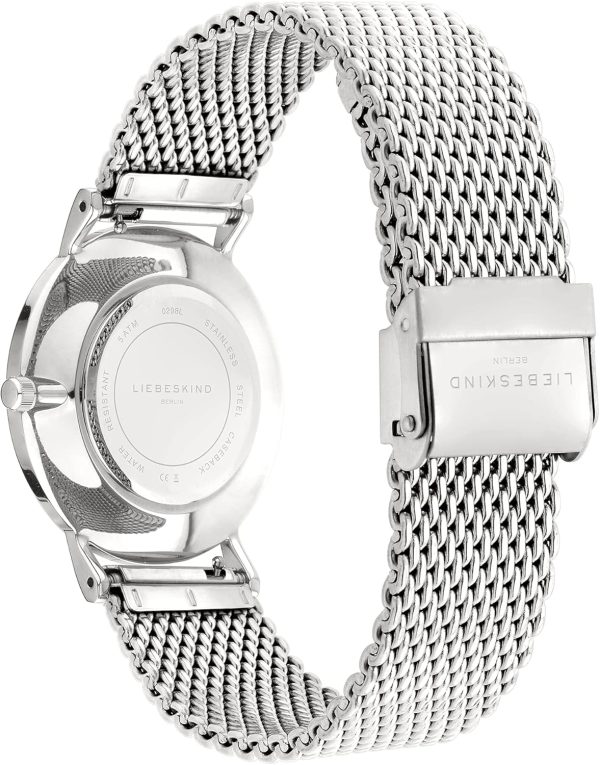 Liebeskind Berlin Damen Armbanduhr Silber/ Hellblau
