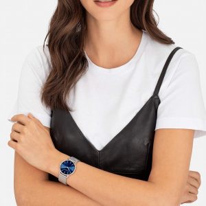 Liebeskind Berlin Damen Armbanduhr Silber-blau